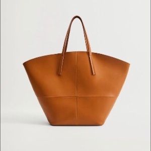 Mango seam shopper bag brand new with tags 🏷